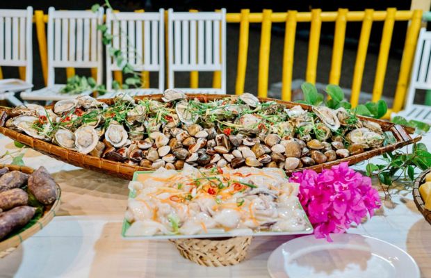 Seafood at Sen Seafood restaurant